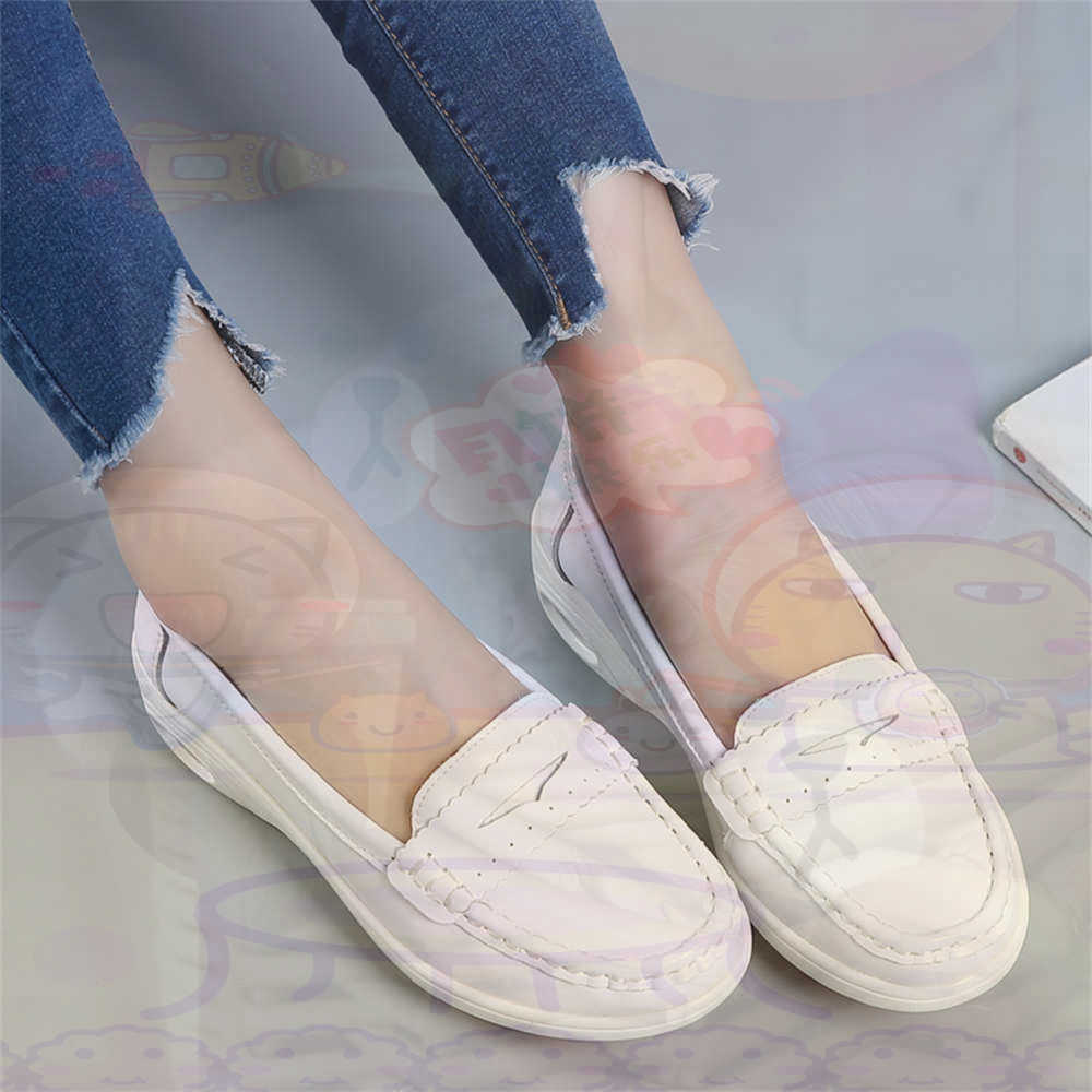 Formal Women Daily Wear Footwear - Soft Slip-on Womens Large Size Shoes