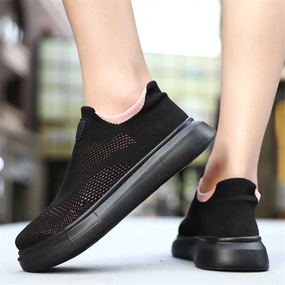 Formal Women Daily Wear Footwear - Platform Stockings Brown Shoes For Woman
