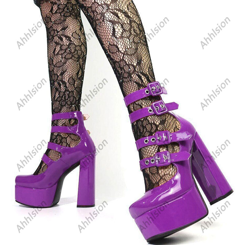 Ahhlsion Women Spring Pump Pat - Pump Heel Block recension och pris