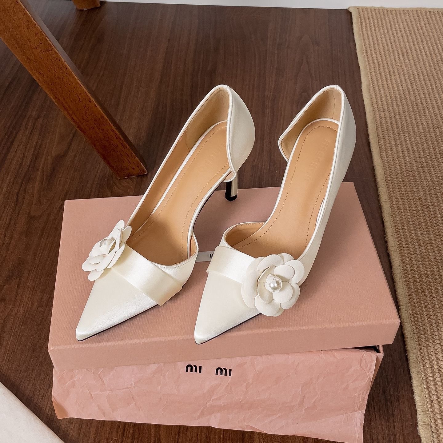 Satin Pointed Stiletto Pumps W - Formal Women Daily Wear Footwear recension och pris