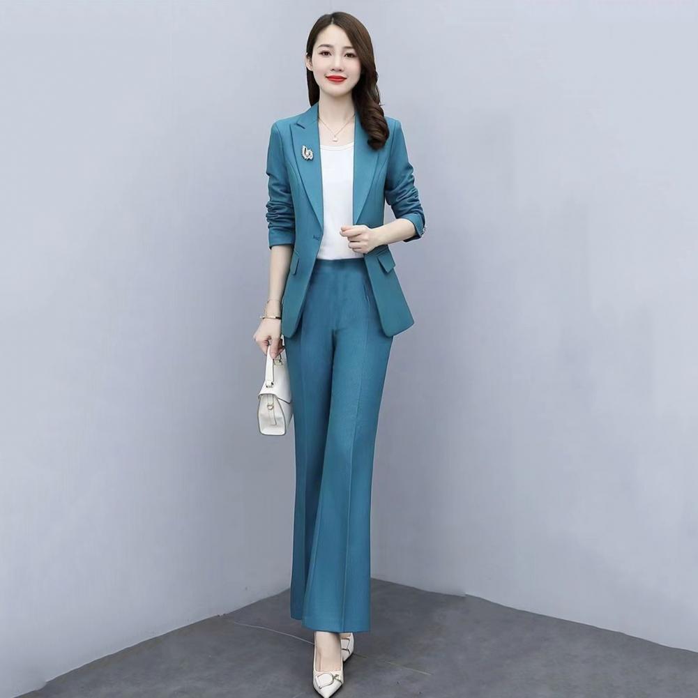 2 Pcs/Set Lady Formal Coat Pan - Women'S Formal Wear Suits recension och pris