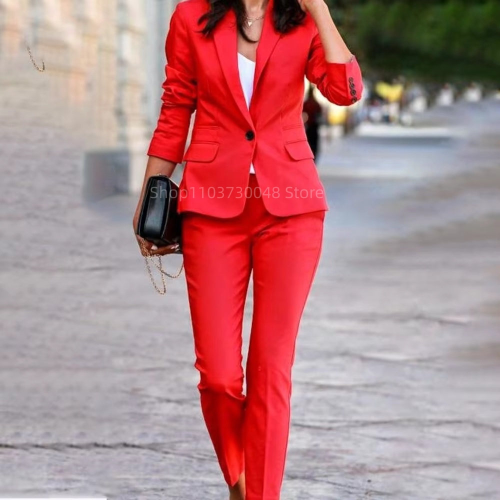 Fashion Office Ladies Blazer a - Women'S Formal Wear Suits recension och pris