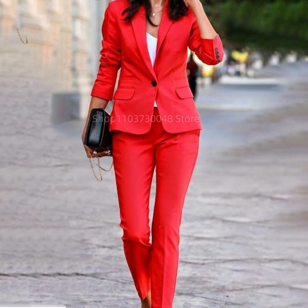 Fashion Office Ladies Blazer a - Women'S Formal Wear Suits recension och pris